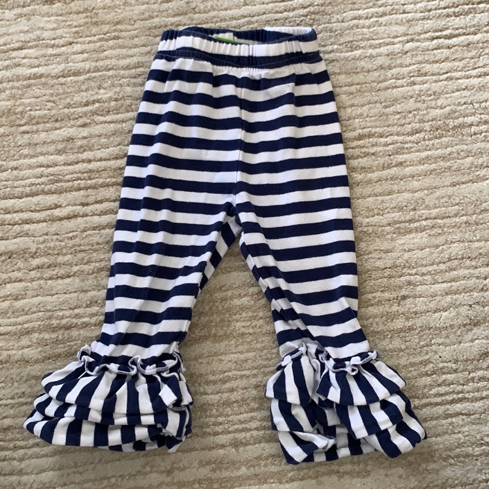 Classic whimsy ruffled pants